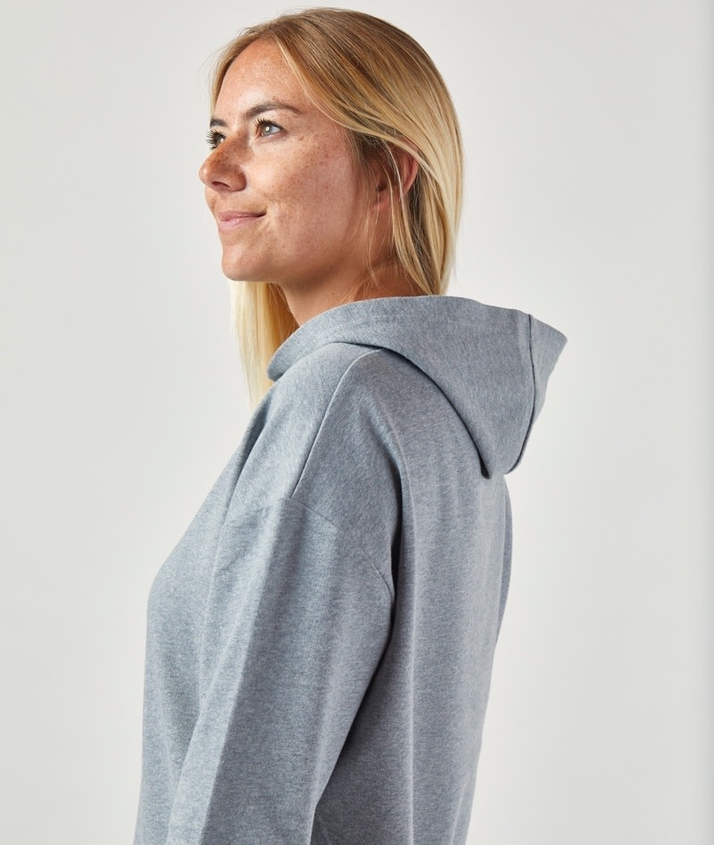 ZRCL ZRCL, W Hoodie Mava Basic, stone grey, S