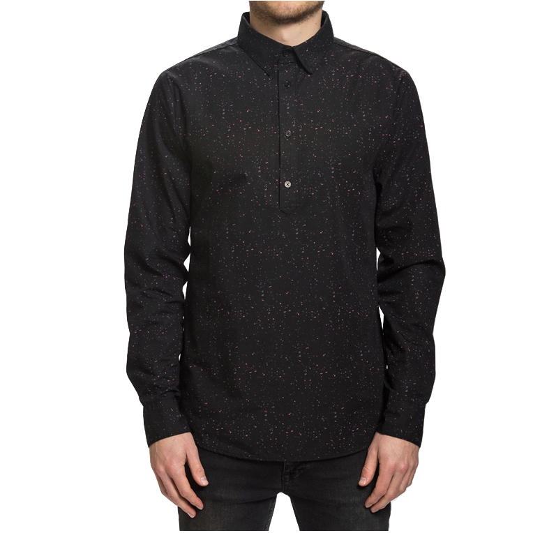 RVLT RVLT, 3475, Shirt Pattern, black, XL