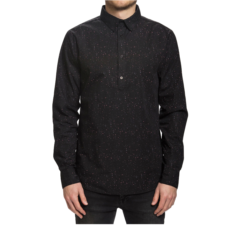 RVLT RVLT, 3475, Shirt Pattern, black, L