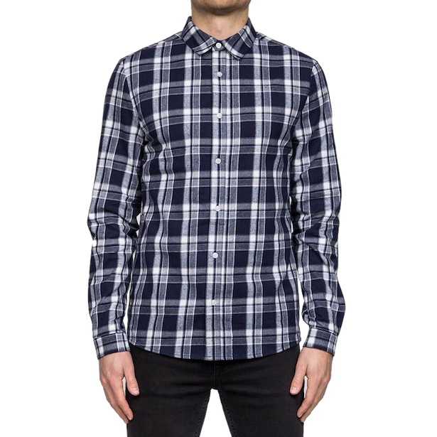 RVLT RVLT, 3600 Shirt Check, offwhite, L