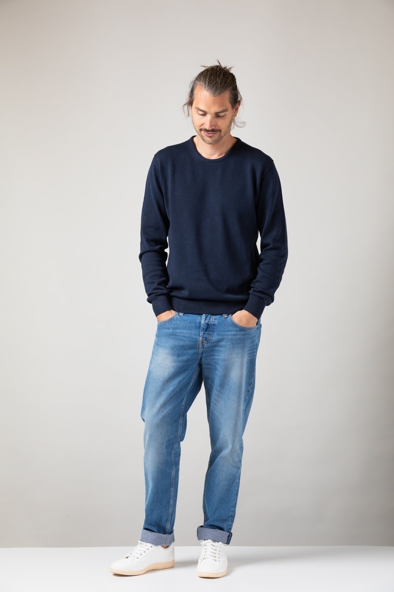 ZRCL ZRCL, M Basic Sweater (swiss edition), blue, L