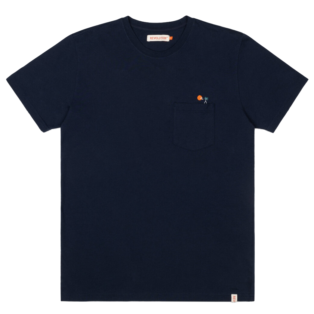 RVLT RVLT, 1309 ISL T-Shirt, navy, L