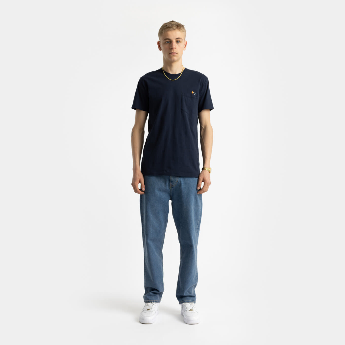 RVLT RVLT, 1309 ISL T-Shirt, navy, L