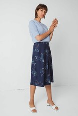 Skunkfunk Skfk, Antia Skirt, blue flowers, S