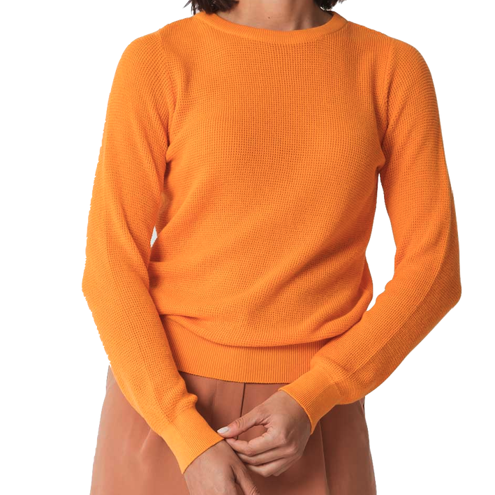 Skunkfunk Skfk, Iradi Sweater - Gots, orange, XS