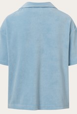 KnowledgeCotton Apparel KnowledgeCotton, Terry Shirt, airy blue, S