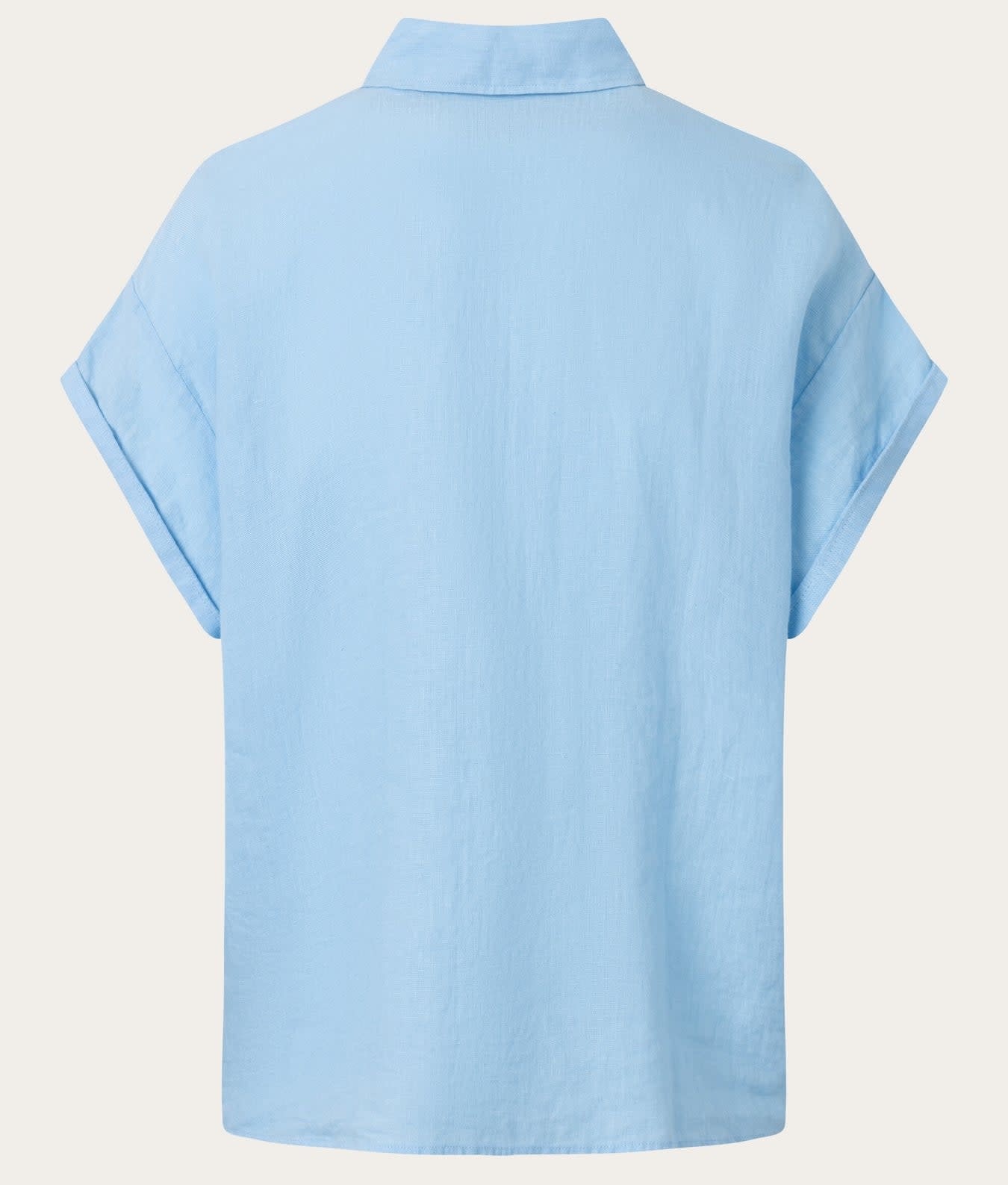 KnowledgeCotton Apparel KnowledgeCotton, Aster Shirt, airy blue, M