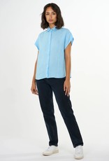 KnowledgeCotton Apparel KnowledgeCotton, Aster Shirt, airy blue, M