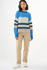 KnowledgeCotton Apparel KnowledgeCotton, Crew Neck Mix Knit, 8889 stripe, M