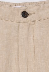 KnowledgeCotton Apparel KnowledgeCotton, Linen Baggy Shorts, feather gray, S