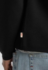 RVLT RVLT, 6573 Loose Raglan Knit, black, L