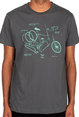 Iriedaily Iriedaily, Bikeplosion Tee, anthracite, S