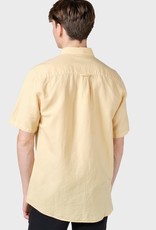 Klitmøller Klitmøller, Mikkel Linen Shirt, lemon sorbet, XL