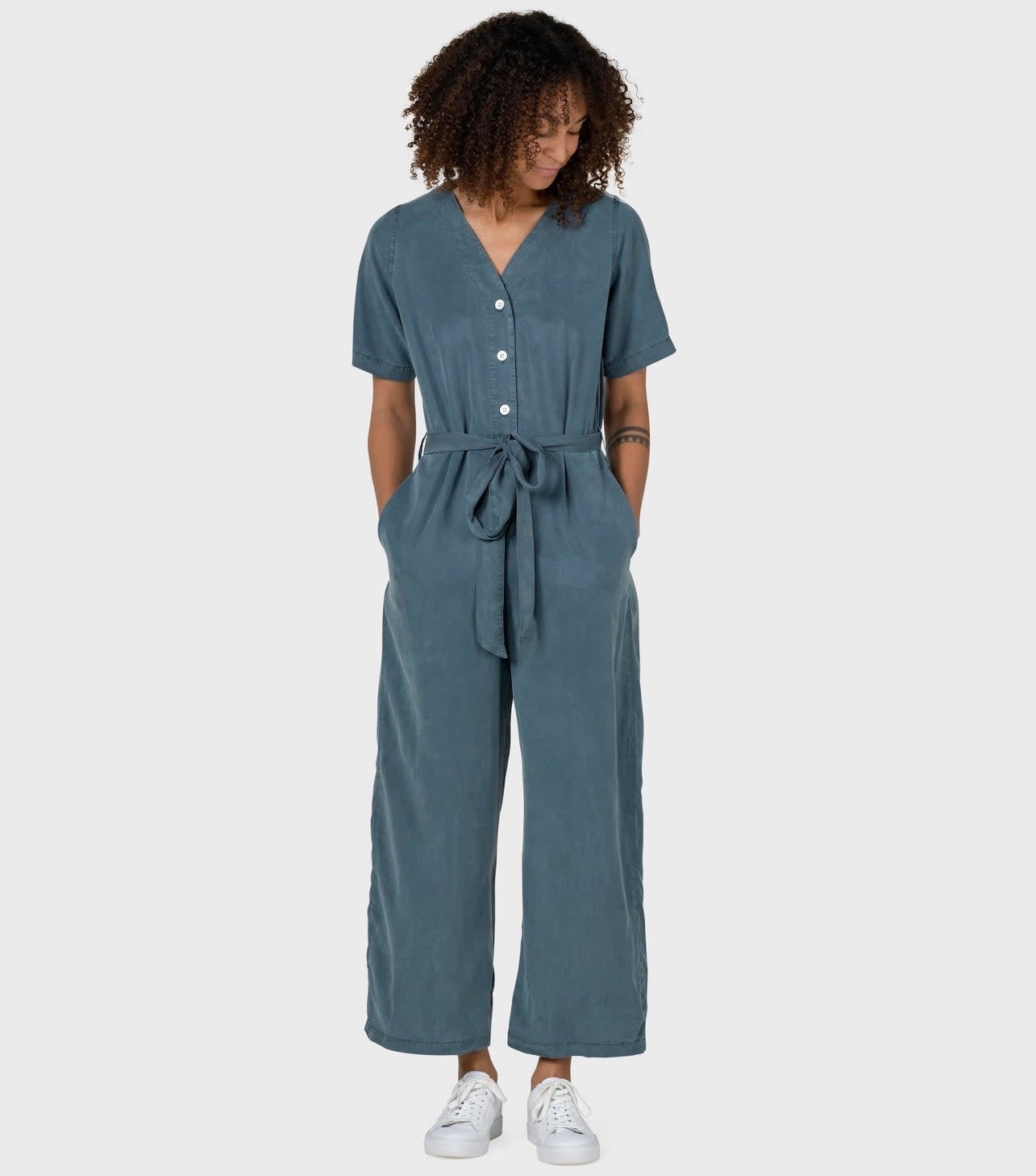 Klitmøller Klitmøller, Marna jumpsuit, moss green, L