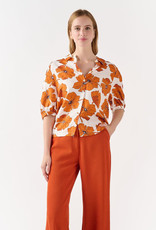 Another-Label Another-Label, Lierre Shirt, pumpkin flower, M