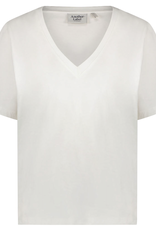 Another-Label Another-Label, Gaure V-Neck T-Shirt, off-white, L