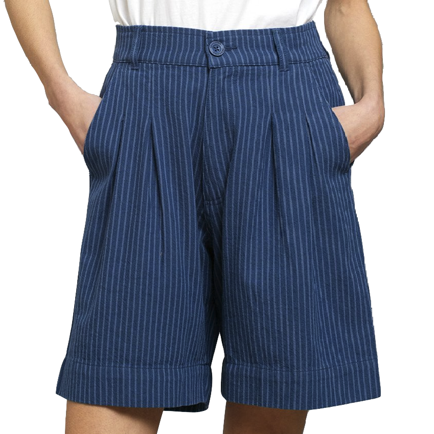 Dedicated Dedicated, Shorts Grundsund Work Stripe, dark blue, S