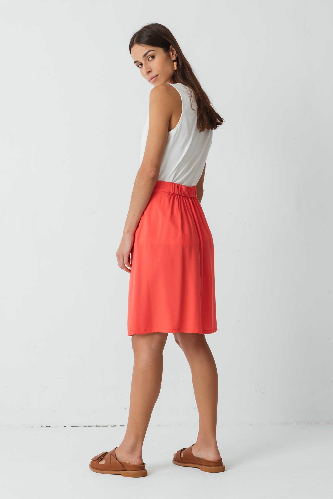 Skunkfunk Skfk, Luzaide Skirt, cherry, M (40)