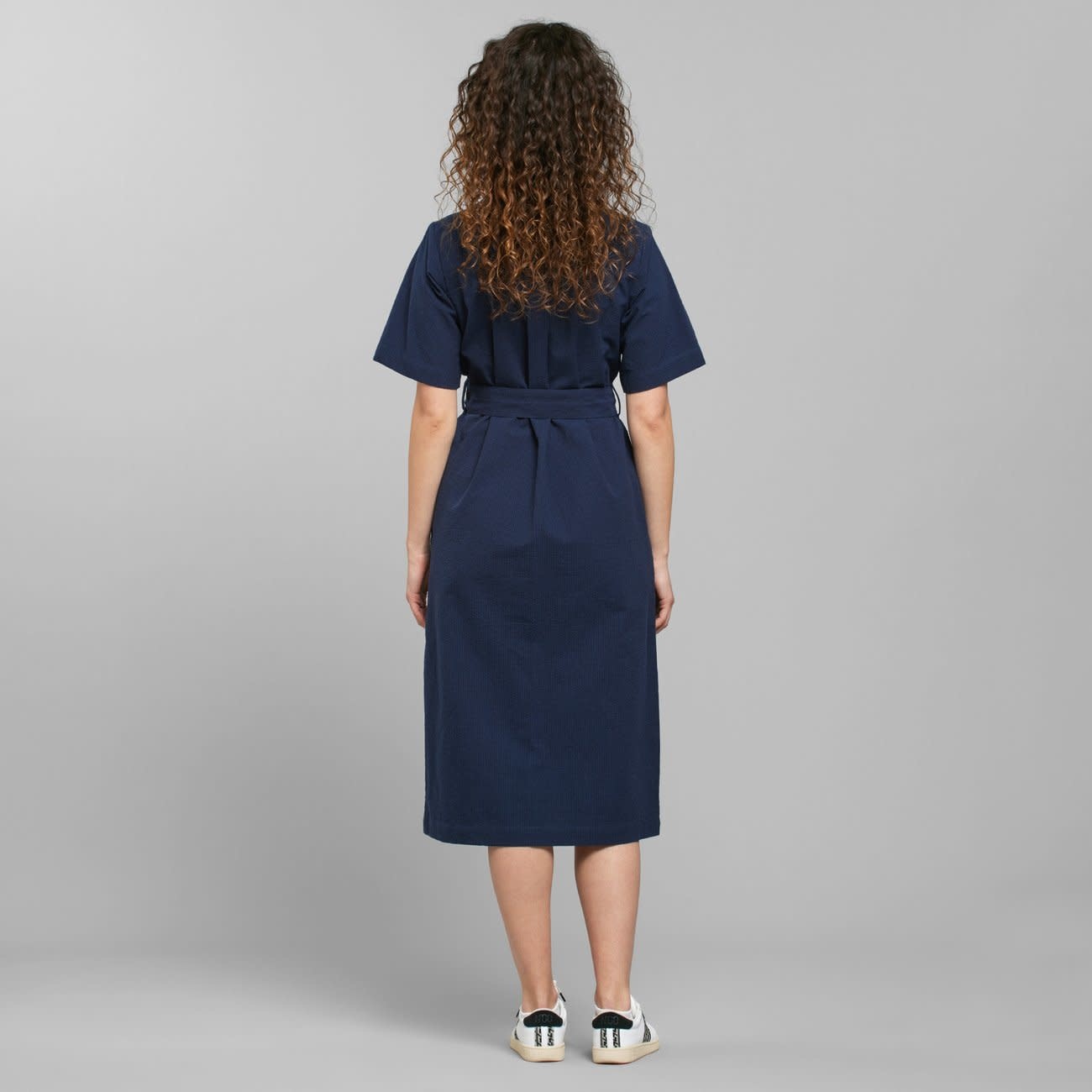 Dedicated Dedicated, Shirt Dress Orrefors, navy, L