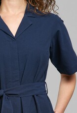 Dedicated Dedicated, Shirt Dress Orrefors, navy, L