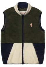 RVLT RVLT, 7716 Fleece Vest, army, S