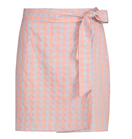 Another-Label Another-Label, Enide Check Skirt, summer pink, M