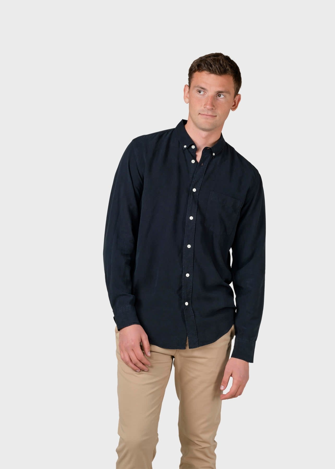 Klitmøller Klitmøller, Justin Shirt, navy, S