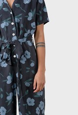 Klitmøller Klitmøller, Marna Print Jumpsuit, black/moss green/sky, M