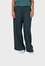 Klitmøller Klitmøller, Kaja Flower Pant, black/moss green/sky, L