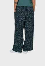 Klitmøller Klitmøller, Kaja Flower Pant, black/moss green/sky, L