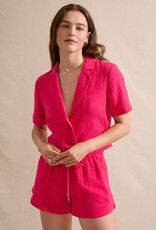 Another-Label Another-Label, Fitou Cotton Blazer, hot pink, L