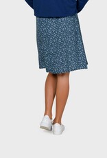 Klitmøller Klitmøller, Ramona Short Print Skirt, navy/sky/moss green, XS