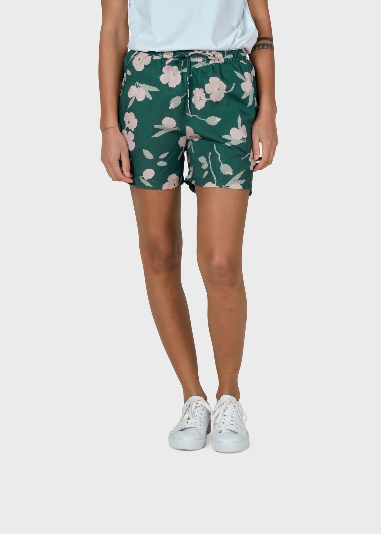 Klitmøller Klitmøller, Miriam Shorts, moss green/sage/rose, M