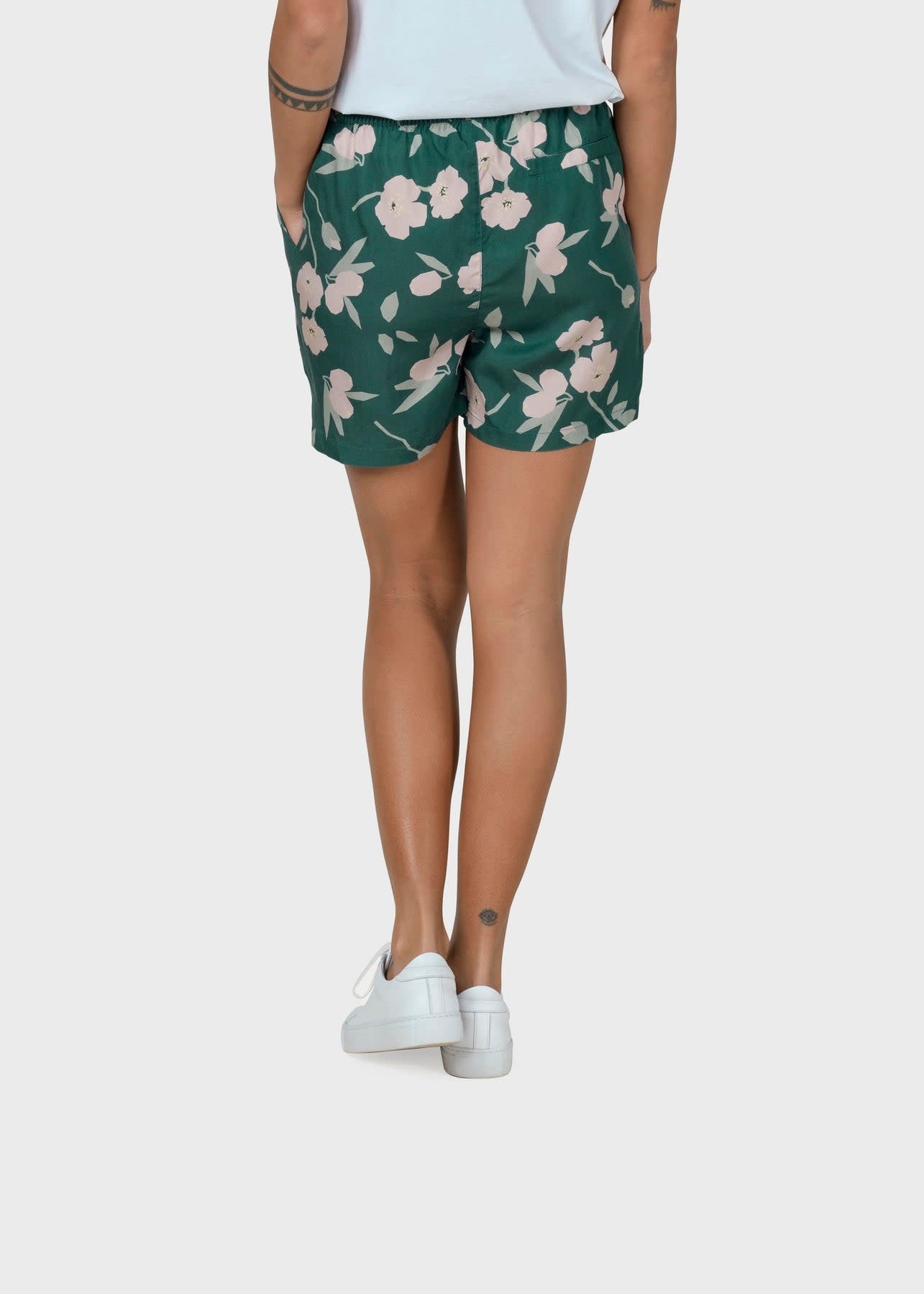 Klitmøller Klitmøller, Miriam Shorts, moss green/sage/rose, M