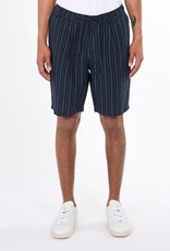 KnowledgeCotton Apparel KnowledgeCotton, Loose Shorts, stripe blue, L