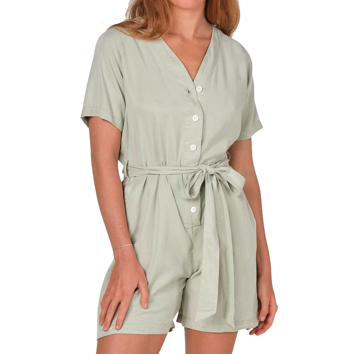 Klitmøller Klitmøller, Marna Short Jumpsuit, sage, S