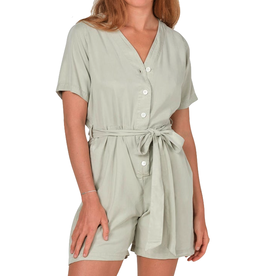 Klitmøller Klitmøller, Marna Short Jumpsuit, sage, M