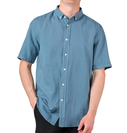 Klitmøller Klitmøller, Mikkel Linen Shirt, sky blue, M