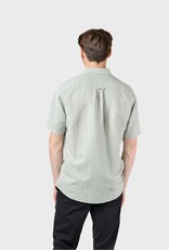 Klitmøller Klitmøller, Mikkel Linen Shirt, sage, L