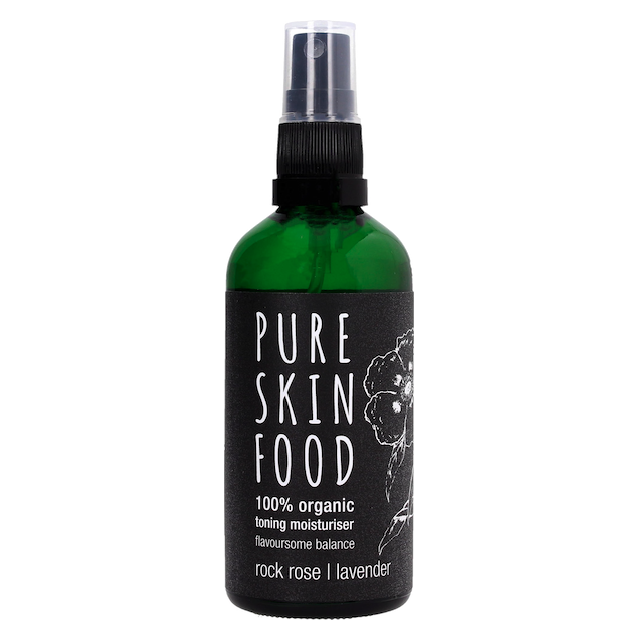 Pure Skin Food Pure Skin Food, Bio Toning Moisturiser, rock rose - lavender, 100ml