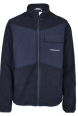 Cleptomanicx Cleptomanicx, Fisher Fleece Jacket, dark navy, XL