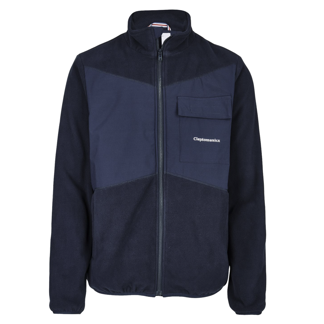 Cleptomanicx Cleptomanicx, Fisher Fleece Jacket, dark navy, XL