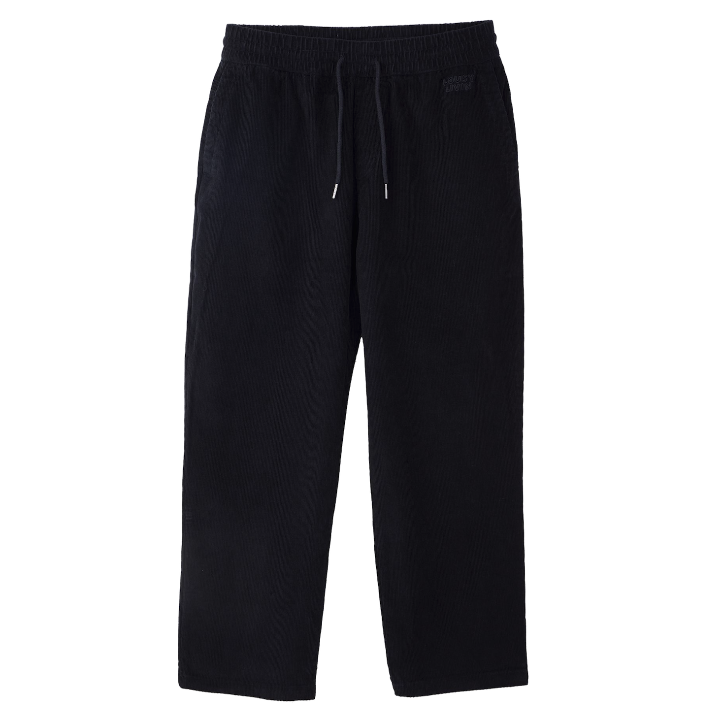 Lousy Livin Lousy Livin, Corduroy Steety Pant, black, L