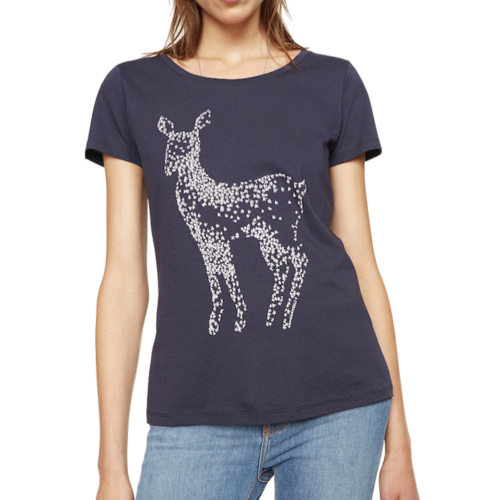 Armedangels Armedangels, Mari Twinkle Deer, navy, XS