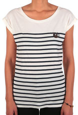 Iriedaily Iriedaily, Slothy Stripe Tee, offwhite, S