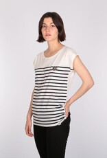 Iriedaily Iriedaily, Slothy Stripe Tee, offwhite, S