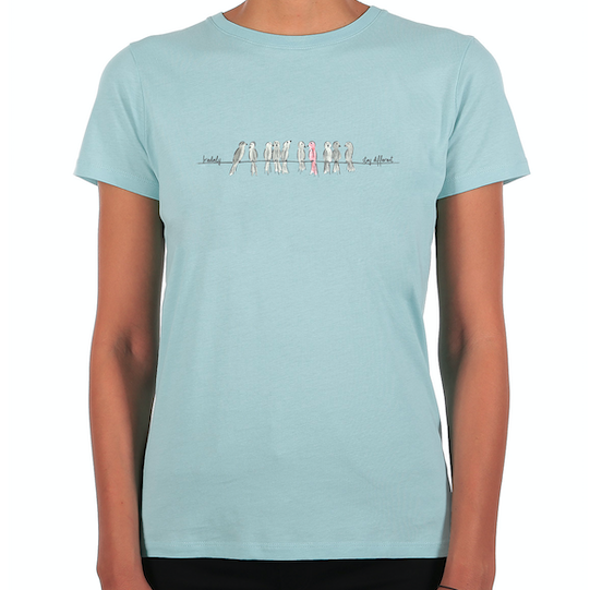 Iriedaily Iriedaily, Stay birdy, light blue, XS