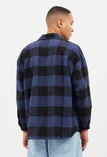 Dr.Denim Dr. Denim, Frank Shirt, blue indigo check, L