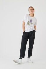 Cleptomanicx Cleptomanicx, T-Shirt, flower smile, white, S