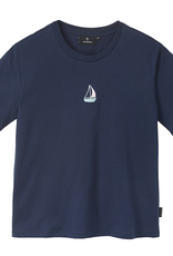 Recolution Recolution, Classic T-shirt Sailing Boat, navy, XS